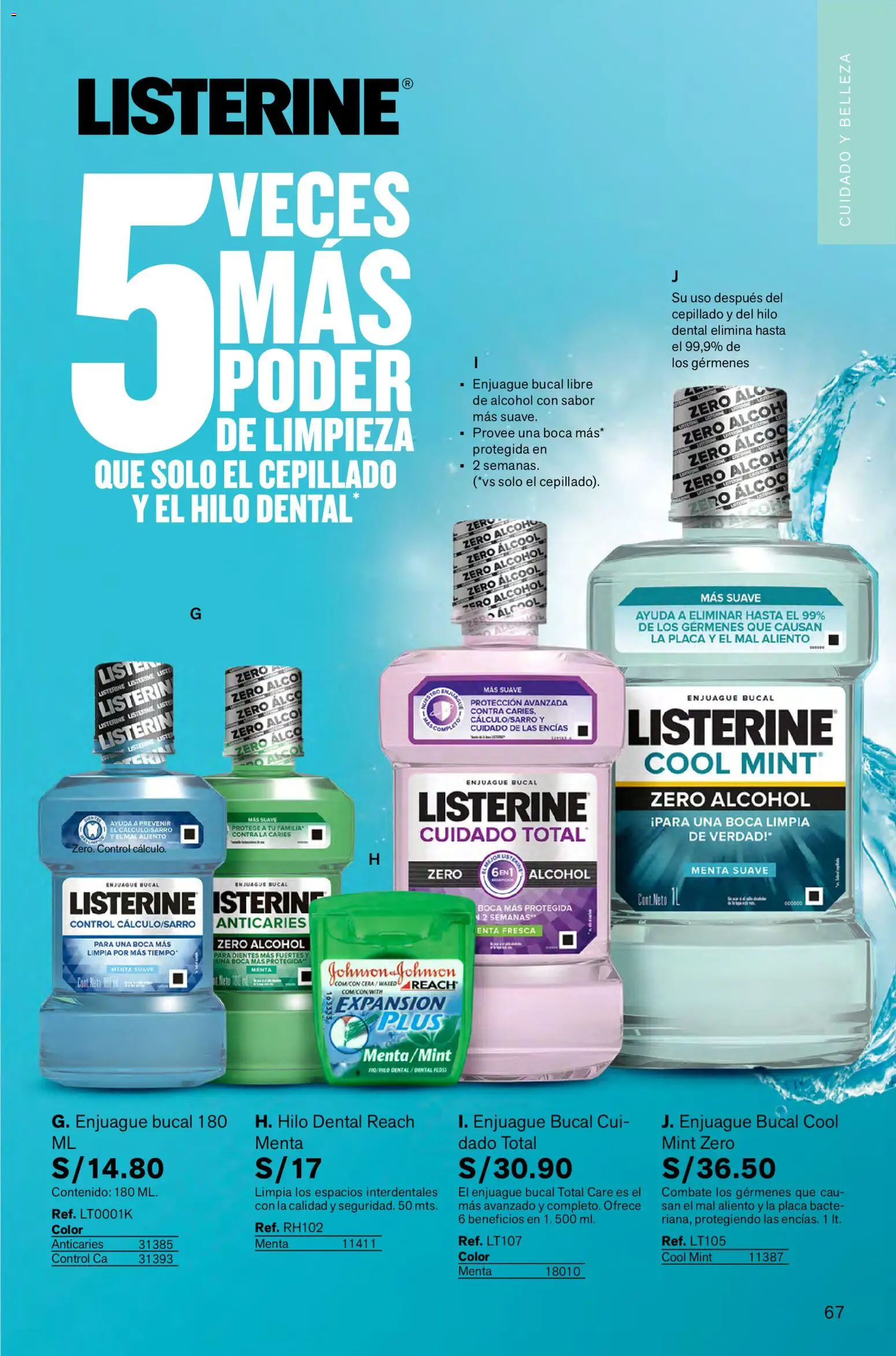 Catálogo Leonisa válido desde 23.10.2025 | Página: 67 | Productos: Enjuague bucal