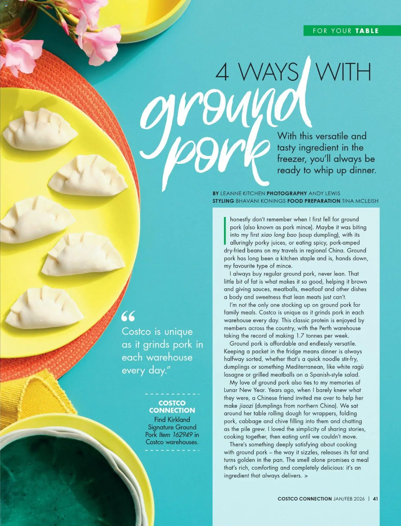 Costco catalogue - valid from 01.01.2026 | Page: 81 | Products: Pork, Soup, Cabbage, Fridge