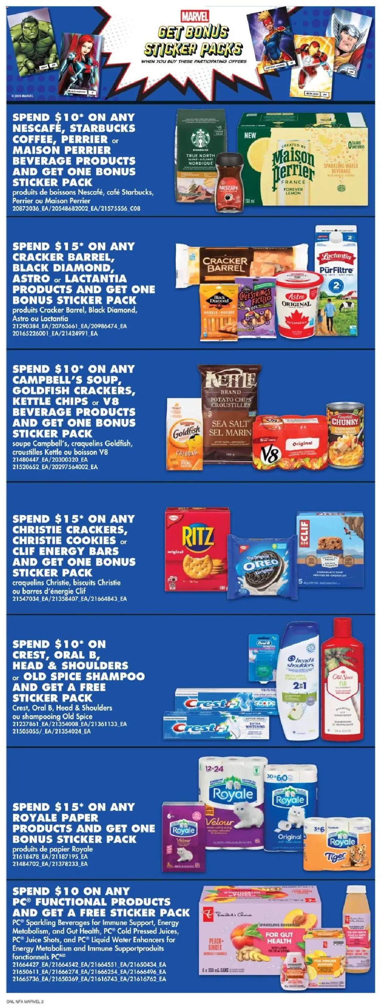 No Frills flyer valid from 11.09.2025 | Page: 7 | Products: Cookies, Kettle, Shampoo, Juice