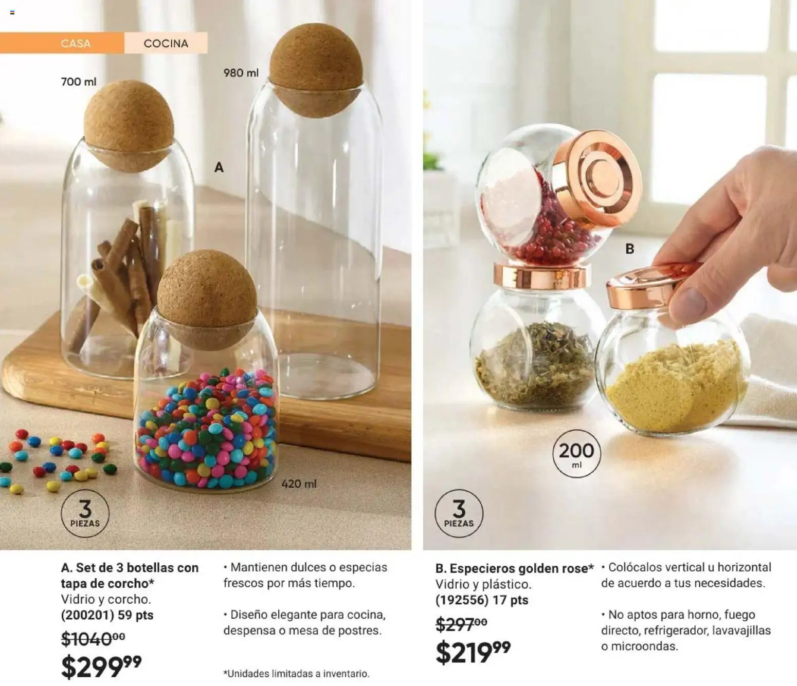 Nuevas ofertas de AVON válidas en toda la República Mexicana desde el 02.04.2026. ¡Encuentra las mejores ofertas en AVON Casa & Estilo 6 2026! | Página: 60 | Productos: Dulces, Cocina, Lavavajillas, Despensa