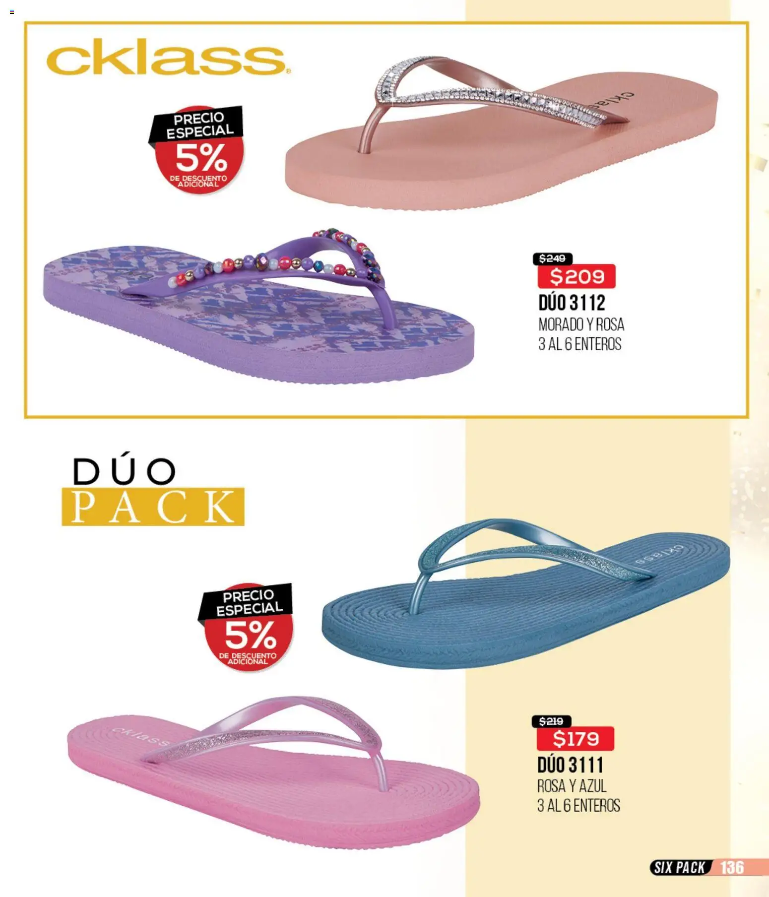 Nuevas ofertas de Cklass válidas en toda la República Mexicana desde el 15.12.2025. ¡Encuentra las mejores ofertas en Cklass catálogo Rebajas fin de año ropa! | Página: 372