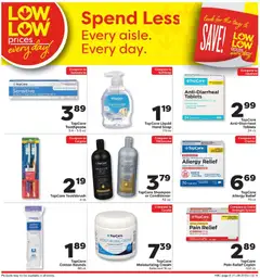 Preview of Weis weekly ads valid from 28.11.2025 | Page: 8 | Products: Shampoo, Soap, Toothpaste, Cream