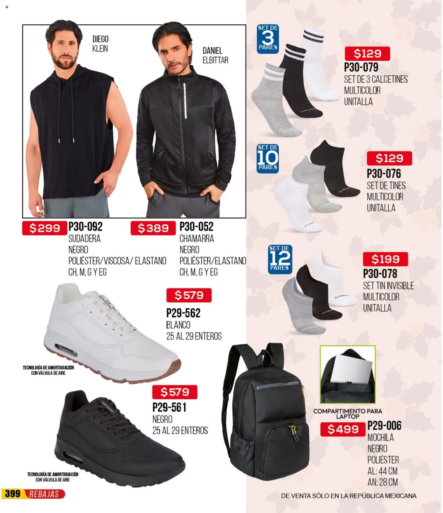 Nuevas ofertas de Cklass válidas en toda la República Mexicana desde el 30.11.2025. ¡Encuentra las mejores ofertas en Cklass catálogo Rebajas Navideñas Ropa! | Página: 657 | Productos: Chamarra, Mochila, Válvula, Sudadera