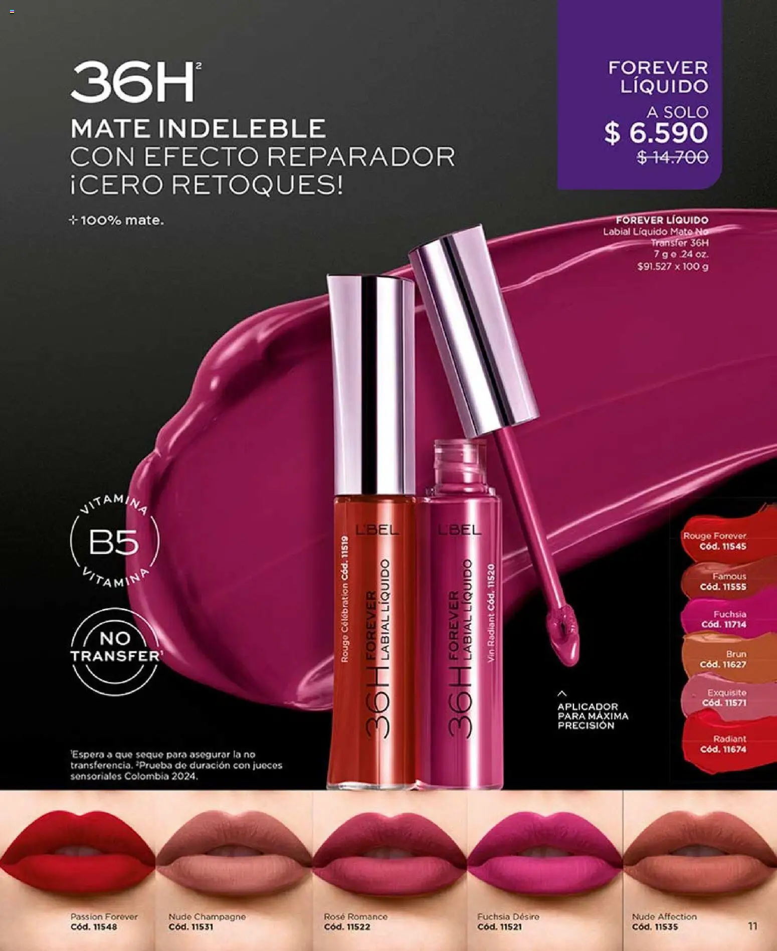 L'Bel Campaña 8 │ válido desde el 29.04.2026 | Página: 13 | Productos: Mate, Labial