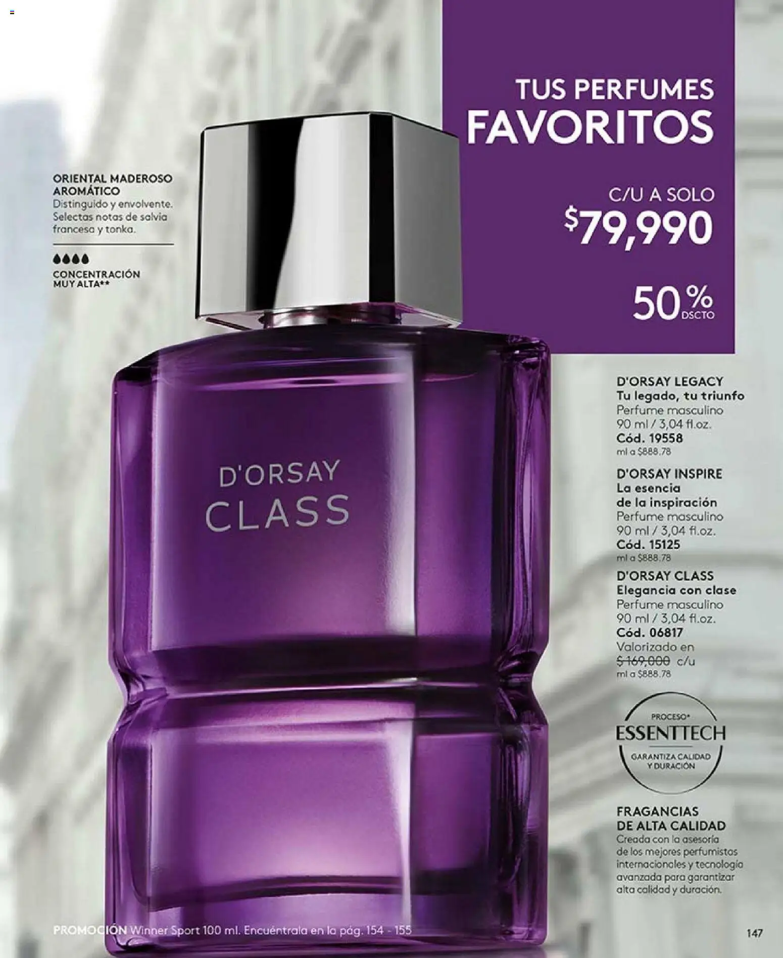 Ésika revista - valida desde el 01.04.2026 | Página: 147 | Productos: Perfume