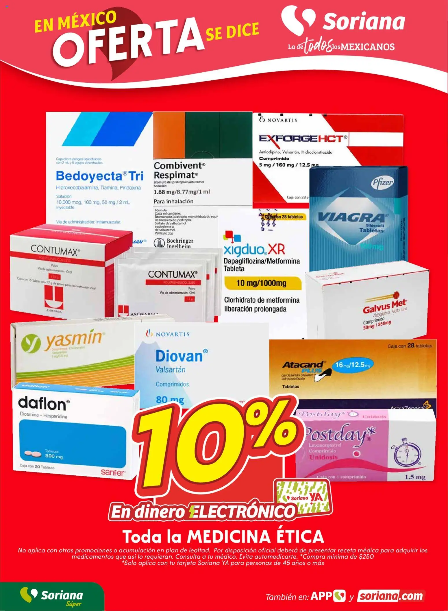Nuevas ofertas de Soriana válidas en toda la República Mexicana desde el 23.10.2025. ¡Encuentra las mejores ofertas en Soriana - Fin de Semana Súper: Ags, Nay, Jal, Qro, Col, Mich, Gto, Hgo, Tlax, Mor, Pue, Gro, Oax, Edo. de Mex, Valle de México, Za! | Página: 6 | Productos: Caja, Polvo, Tableta