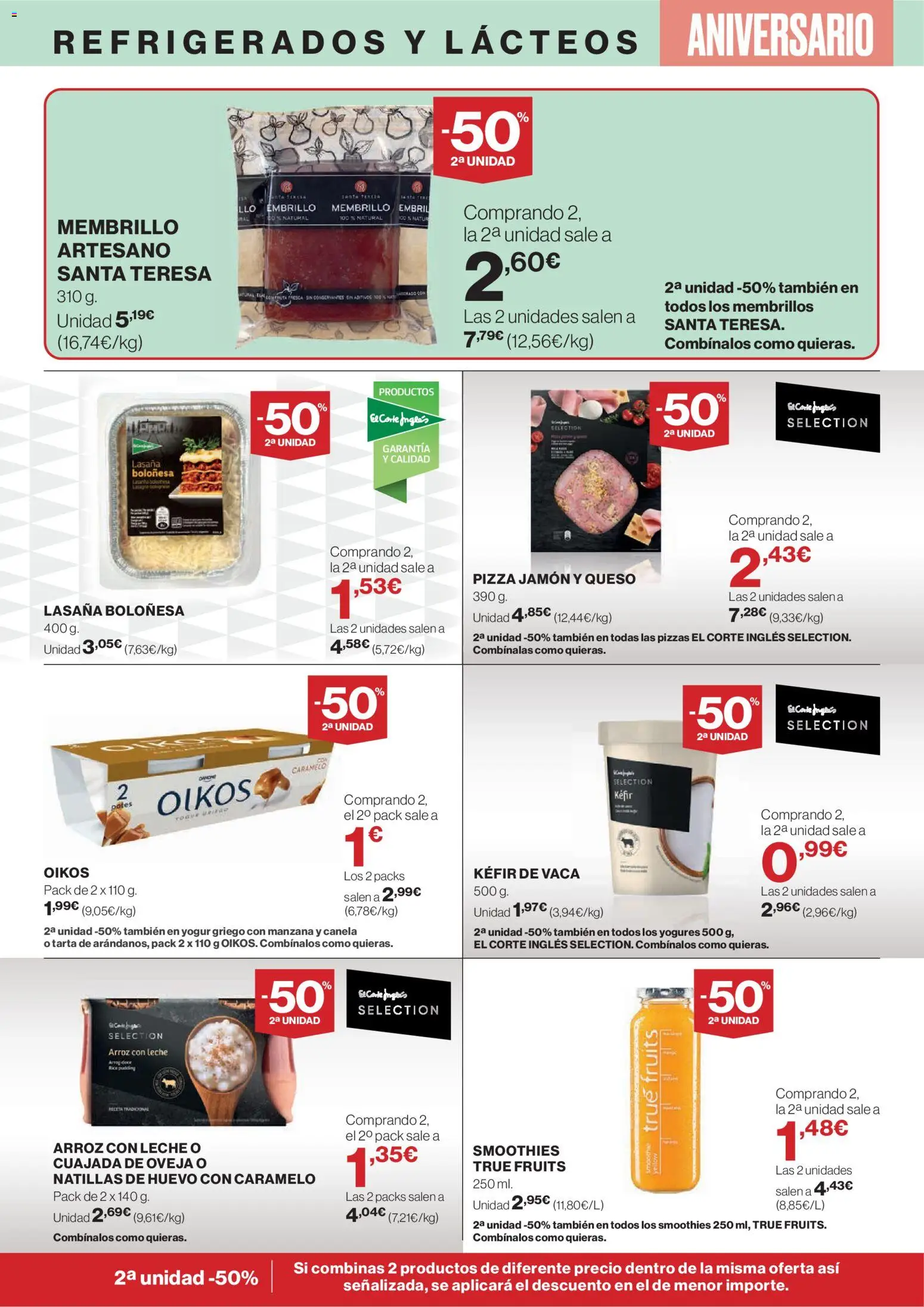 Nuevas ofertas de El Corte Inglés válidas en toda la República Mexicana desde el 23.10.2025. ¡Encuentra las mejores ofertas en El Corte - Catálogo Que necesitas hoy! | Página: 12 | Productos: Huevo, Queso, Pizza, Yogur