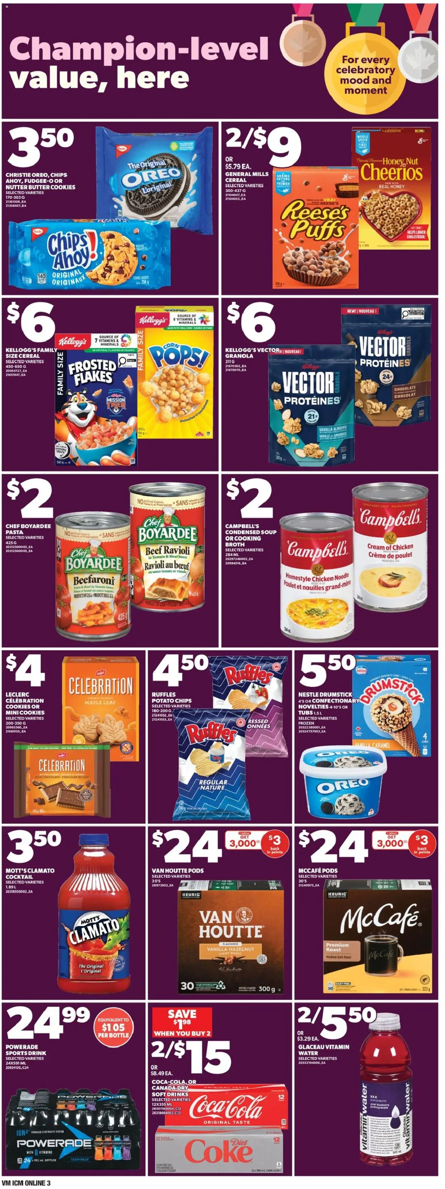 Valu Mart flyer valid from 12.02.2026 | Page: 6 | Products: Chips, Cream, Cookies, Butter