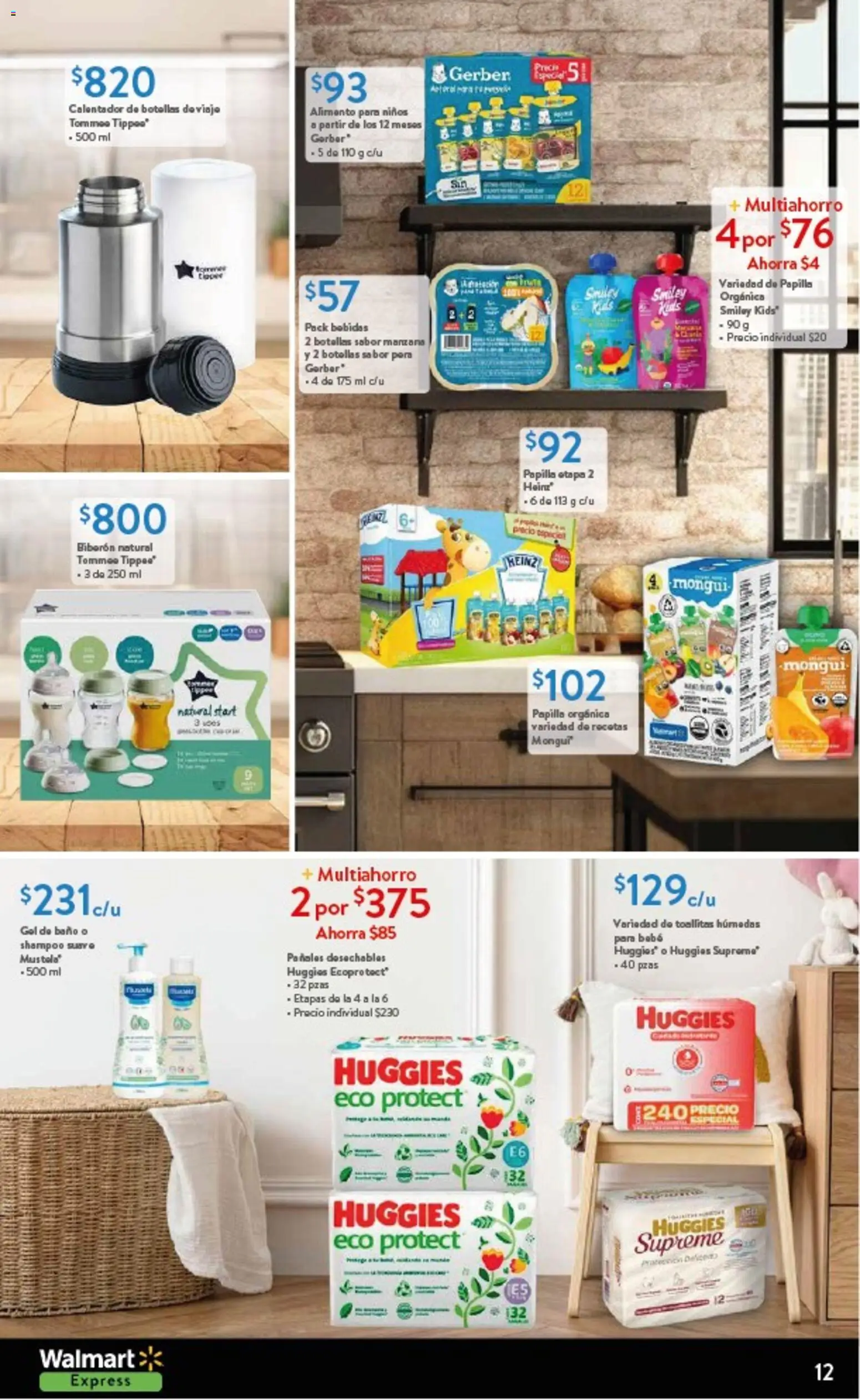 Nuevas ofertas de Walmart Express válidas en toda la República Mexicana desde el 20.11.2025. ¡Encuentra las mejores ofertas en Walmart Express folleto El lujo de compartir está en los detalles! | Página: 12