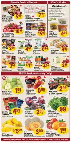 Preview of Farm Boy weekly flyer / circulaire from shop Farm Boy valid from 26.02.2026 | Page: 2 | Products: Salad, Chicken, Apples, Oranges