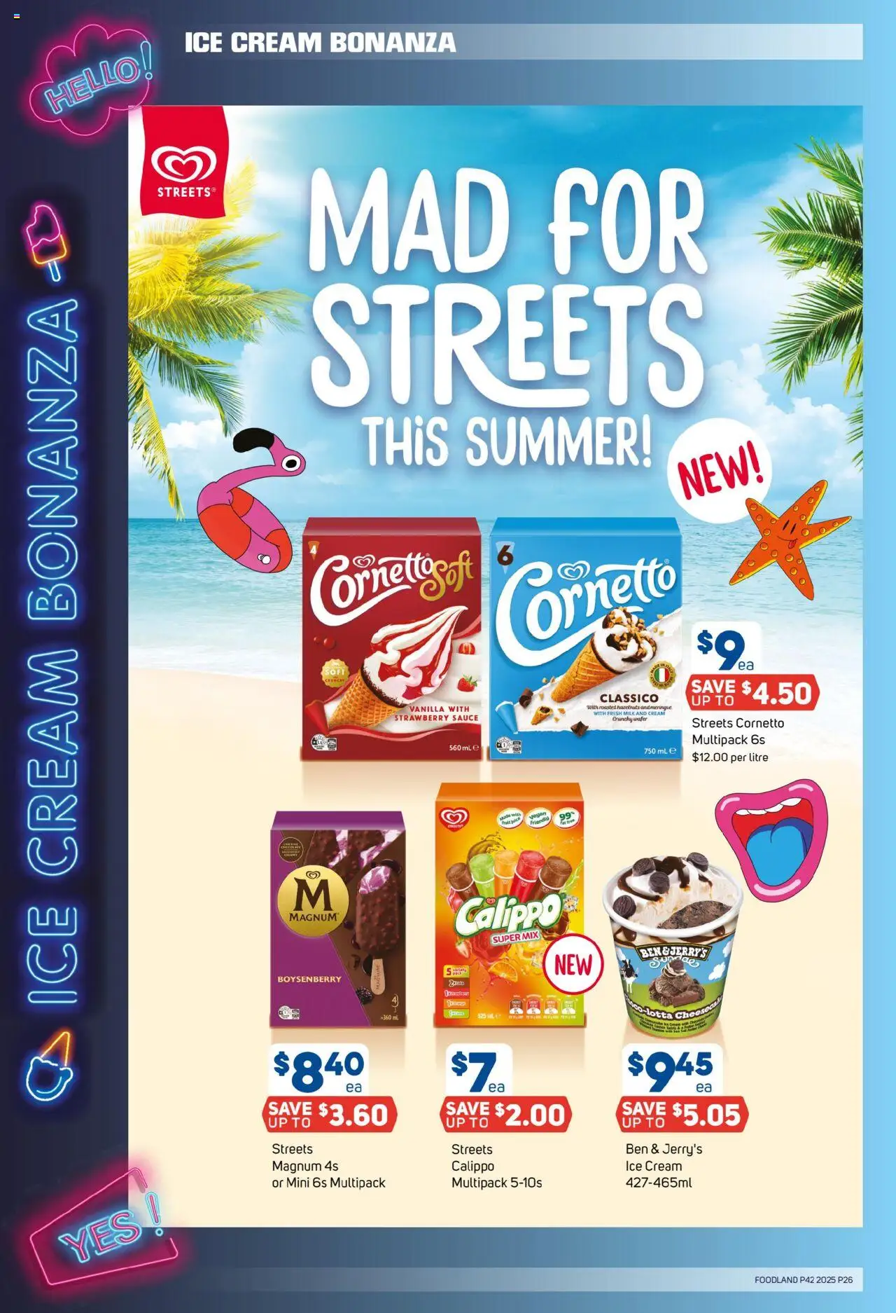 Foodland catalogue - valid from 15.10.2025 | Page: 26 | Products: Milk, Cream, Ice cream, Sauce