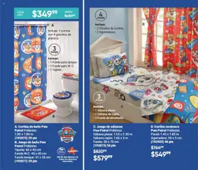 Nuevas ofertas de AVON válidas en toda la República Mexicana desde el 13.09.2025. ¡Encuentra las mejores ofertas en Juego de baño Paw Patrol Poliéster, Tapete: 60 x 45 cm Funda W.C. 45 x 40 cm Funda tanque: 31 x 50 cm (192877) 29 pts! | Página: 164