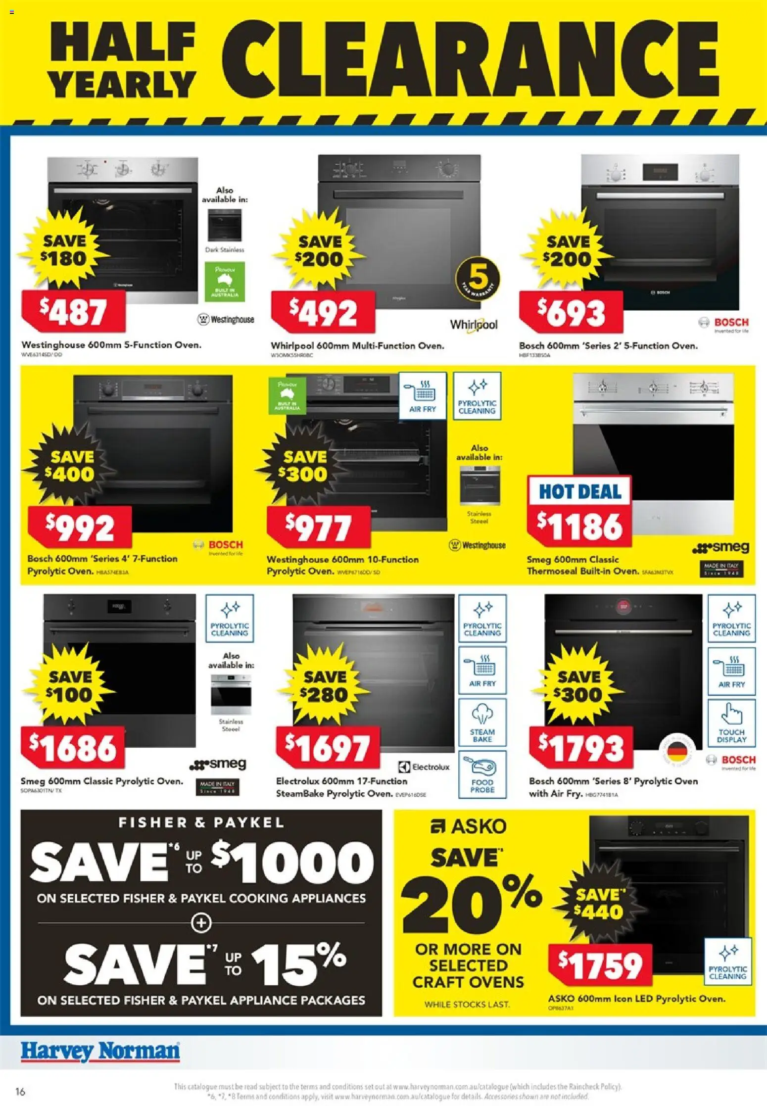 Harvey Norman catalogue - valid from 24.12.2025 | Page: 16 | Products: Accessories, Appliance, Oven