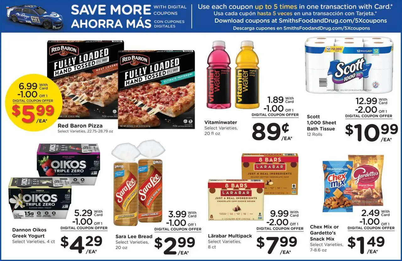Smith's Weekly Ad - valid from 01.10.2025 | Page: 13 | Products: Vitamin, Butter, Yogurt, Water