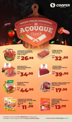 Cooper - Ofertas do Açougue - Pré-Visualização do folheto da loja Cooper, válido de 15.09.2025