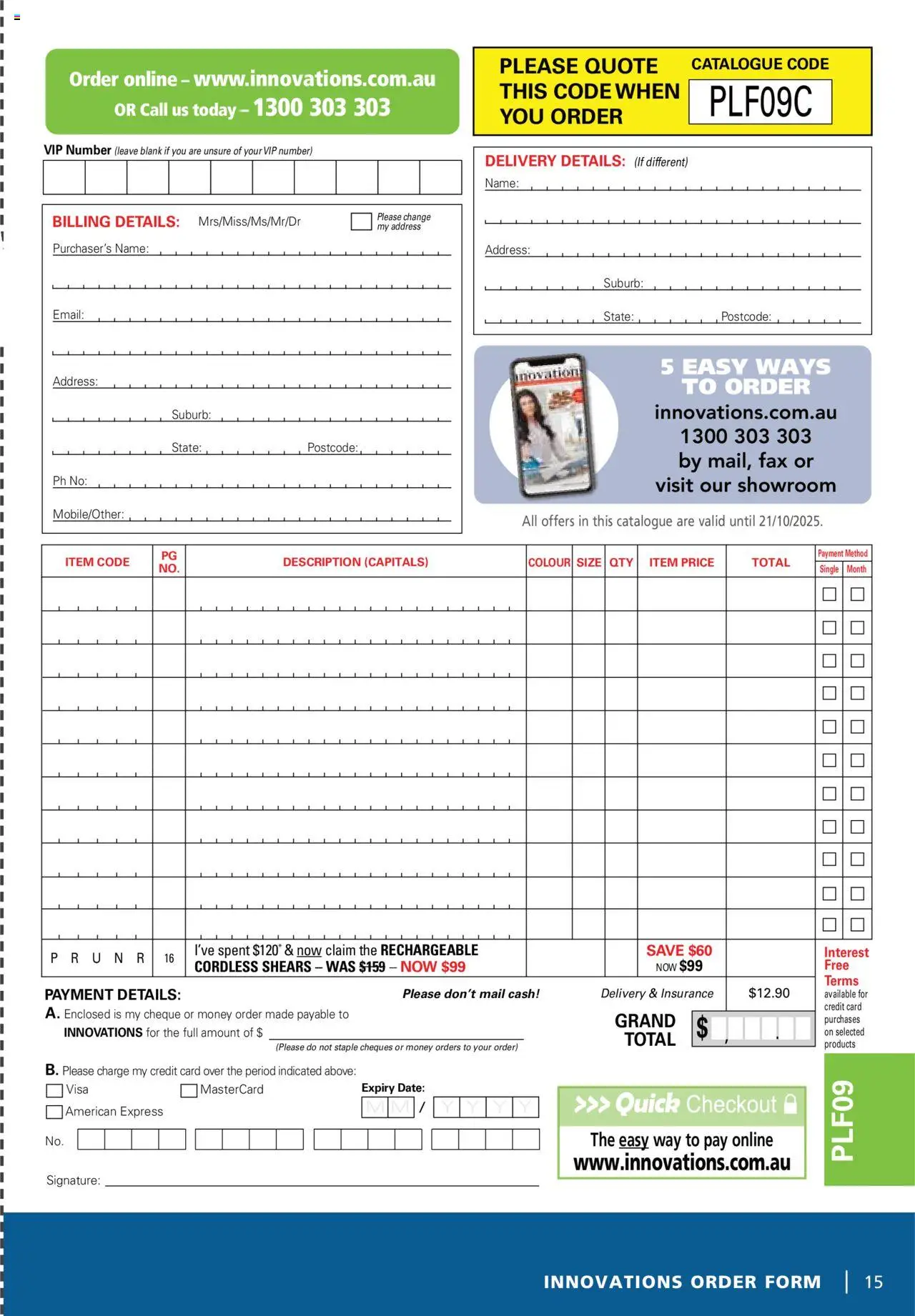 Innovations catalogue - valid from 27.08.2025 | Page: 15 | Products: Date, Fax
