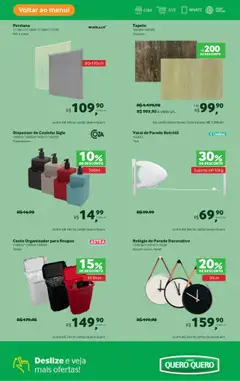 Lojas Quero-Quero Folheto - válido de 15.07.2025 | Página: 41 | Produtos: Organizador, Roupas, Persiana, Relógio