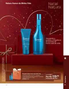 Natura - Ciclo 17/2025 - Pré-Visualização do folheto da loja Natura, válido de 14.10.2025 | Página: 31 | Produtos: Fragrância, Desodorante, Creme