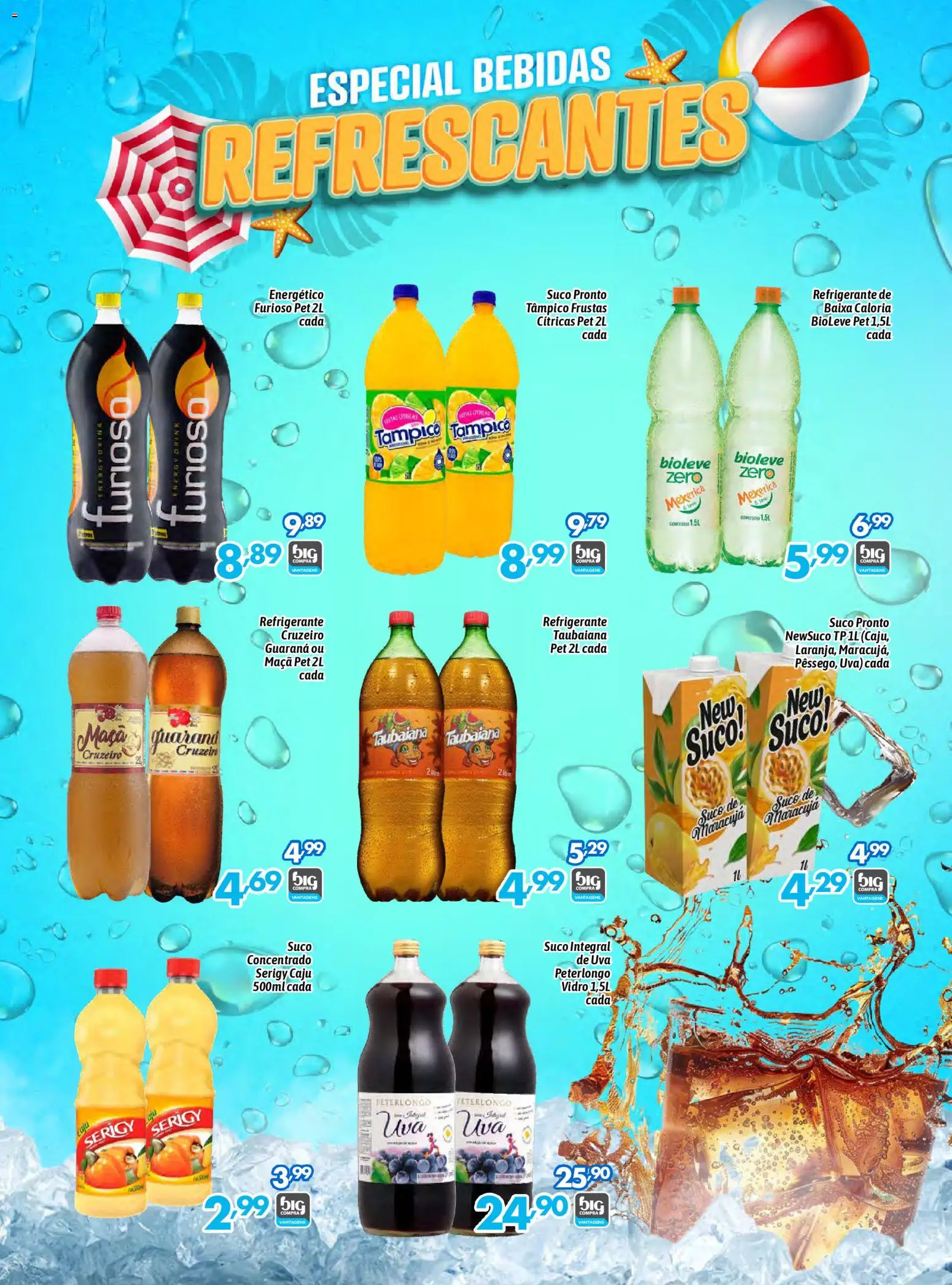Big Compra Folheto - válido de 07.03.2026 | Página: 19 | Produtos: Caju, Maracujá, Mexerica, Guaraná