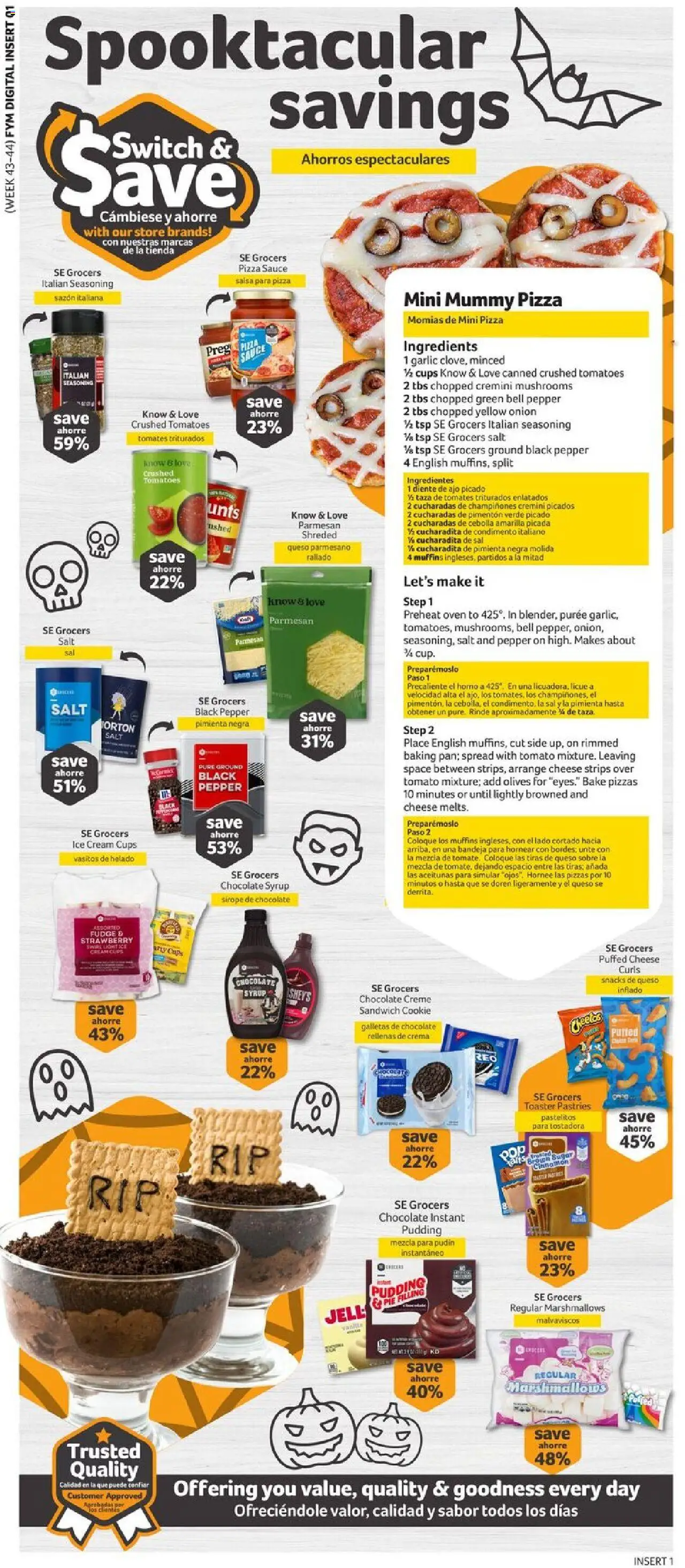Fresco y Más Weekly Ad - valid from 15.10.2025 | Page: 3 | Products: Cheese, Pizza, Sauce, Oven