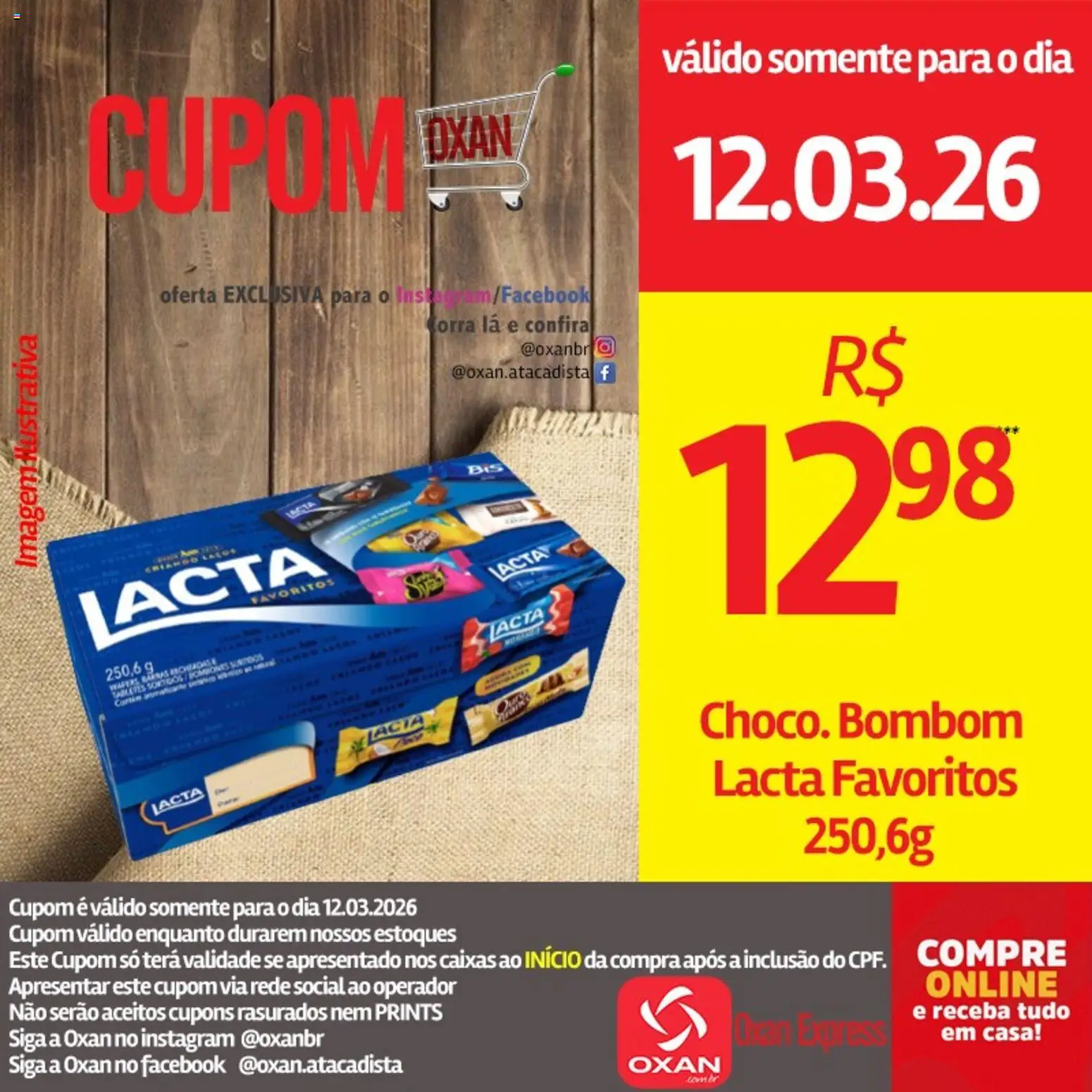 Oxan Atacadista Folheto - válido de 12.03.2026 | Página: 11 | Produtos: Bombom