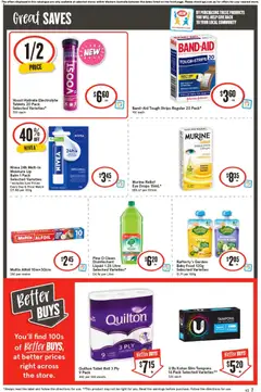 Preview of IGA Local Grocer NT/WA - valid from 04.02.2026 | Page: 7 | Products: Baby food, Pear, Blueberries, Tampons