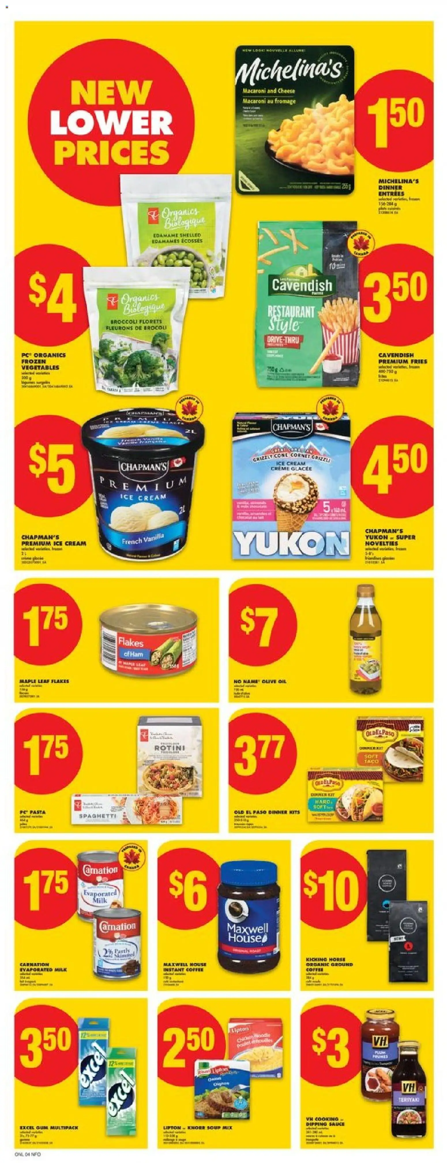 No Frills flyer valid from 11.12.2025 | Page: 12 | Products: Cream, PC, Milk, Ham