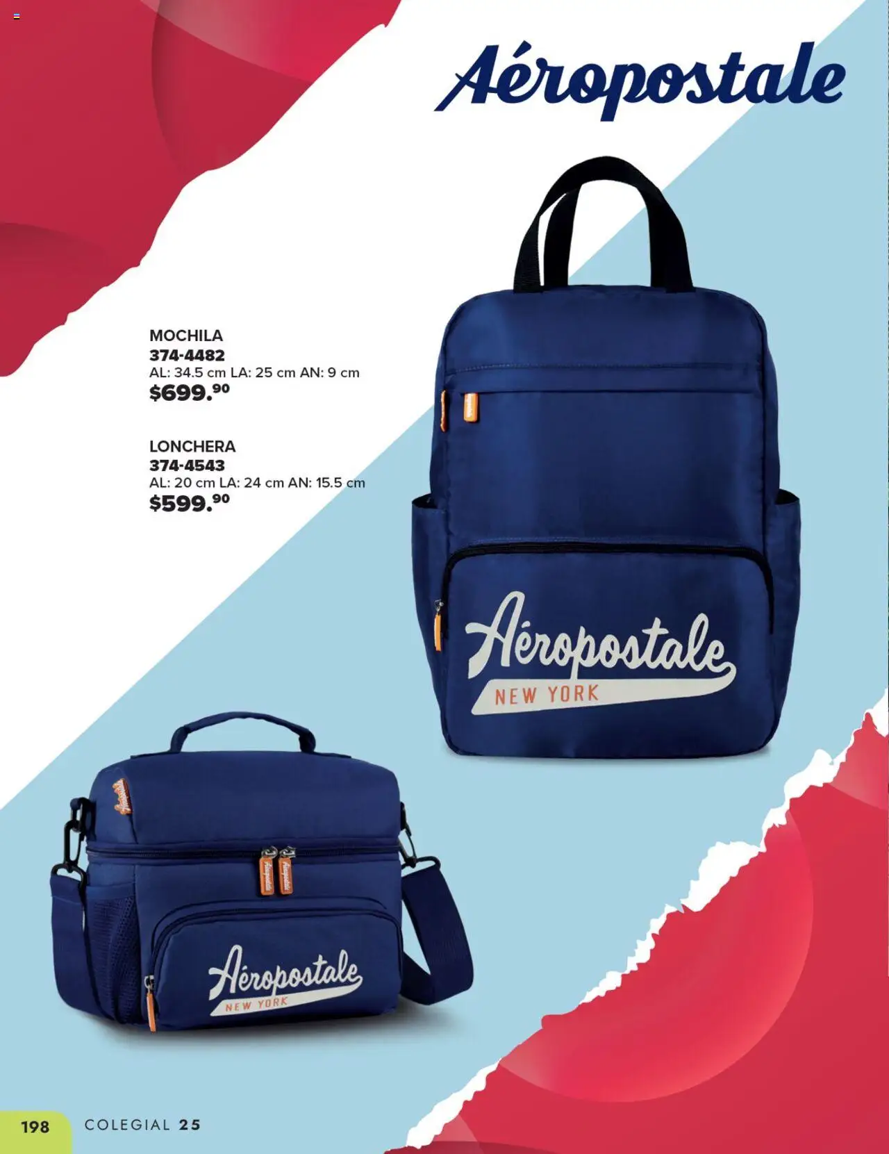 Nuevas ofertas de Andrea válidas en toda la República Mexicana desde el 25.05.2025. ¡Encuentra las mejores ofertas en Andrea catálogo Colegial ! | Página: 198 | Productos: Mochila