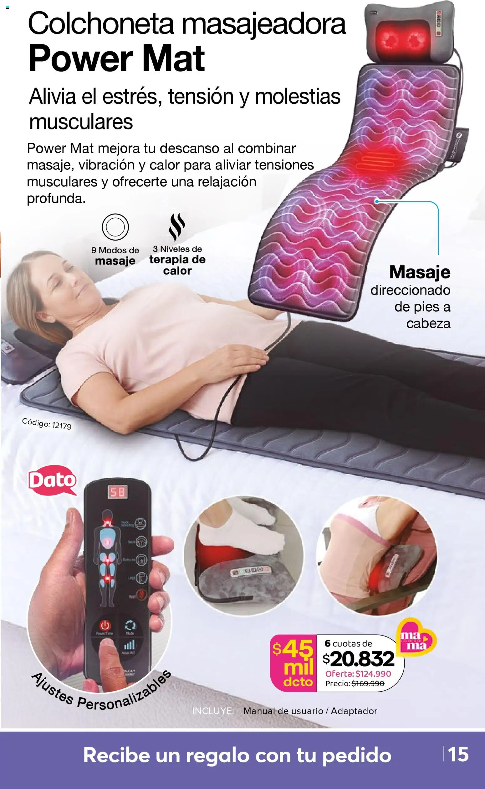 A3D Ofertas  │ válido desde el 10.04.2026 | Página: 15 | Productos: Adaptador, Colchoneta