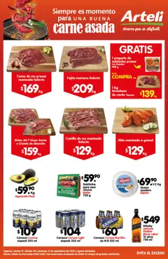 Vista previa de Arteli - Folleto Valles Carnes & Cortes, nuevo folleto de la tienda, válido en México a partir del 19.09.2025