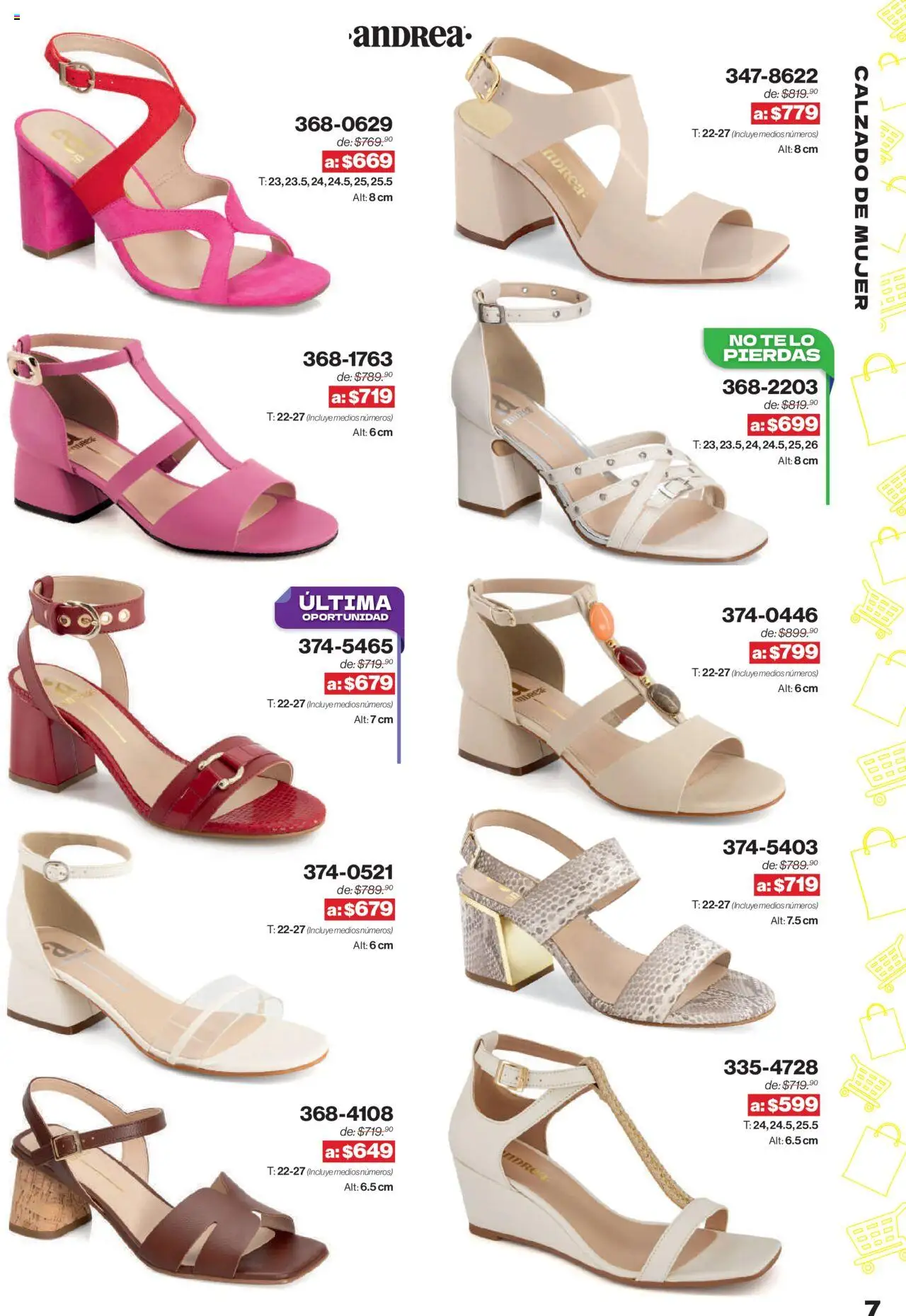Nuevas ofertas de Andrea válidas en toda la República Mexicana desde el 10.08.2025. ¡Encuentra las mejores ofertas en Andrea - Catálogo Outlet! | Página: 7