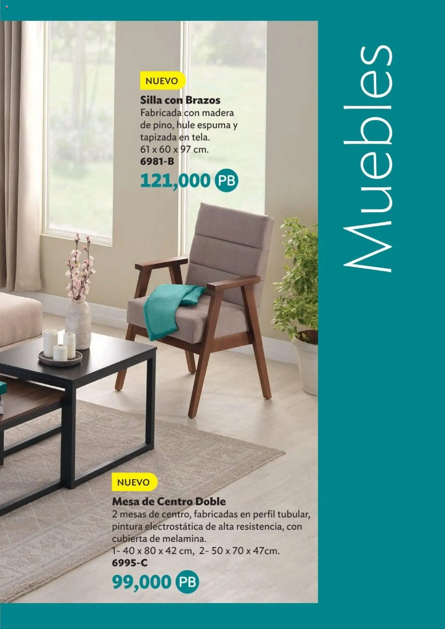 Nuevas ofertas de Betterware válidas en toda la República Mexicana desde el 05.01.2026. ¡Encuentra las mejores ofertas en Betterware Catálogo de Premios! | Página: 31 | Productos: Perfil, Mesa de centro, Mesa, Pintura