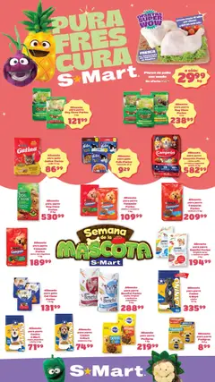 Vista previa de S-Mart folleto Ofertas de feria Chihuahua, nuevo folleto de la tienda, válido en México a partir del 07.04.2026