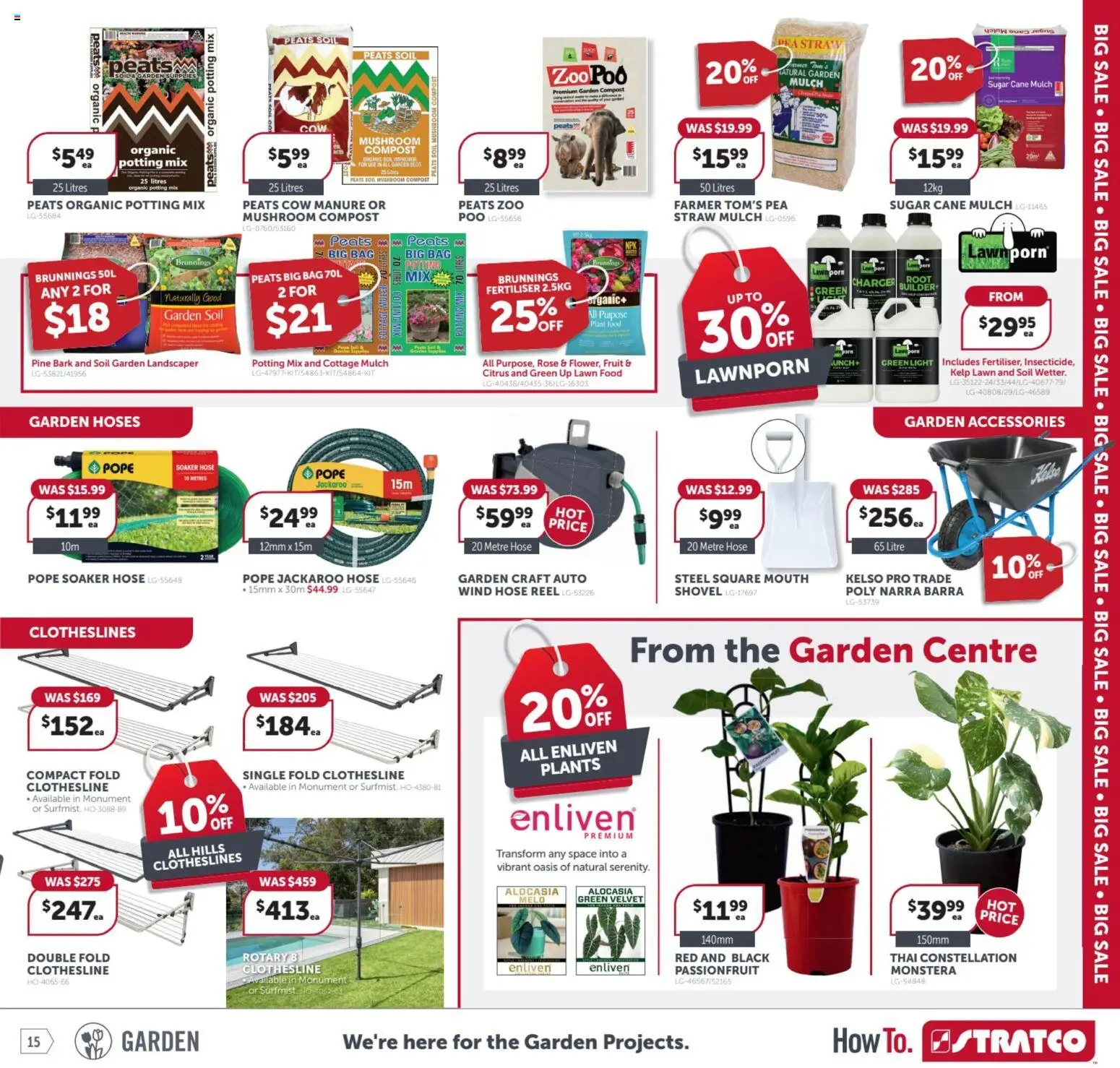Stratco catalogue - valid from 06.03.2026 | Page: 15 | Products: Plant, Shovel, Passionfruit, Soil