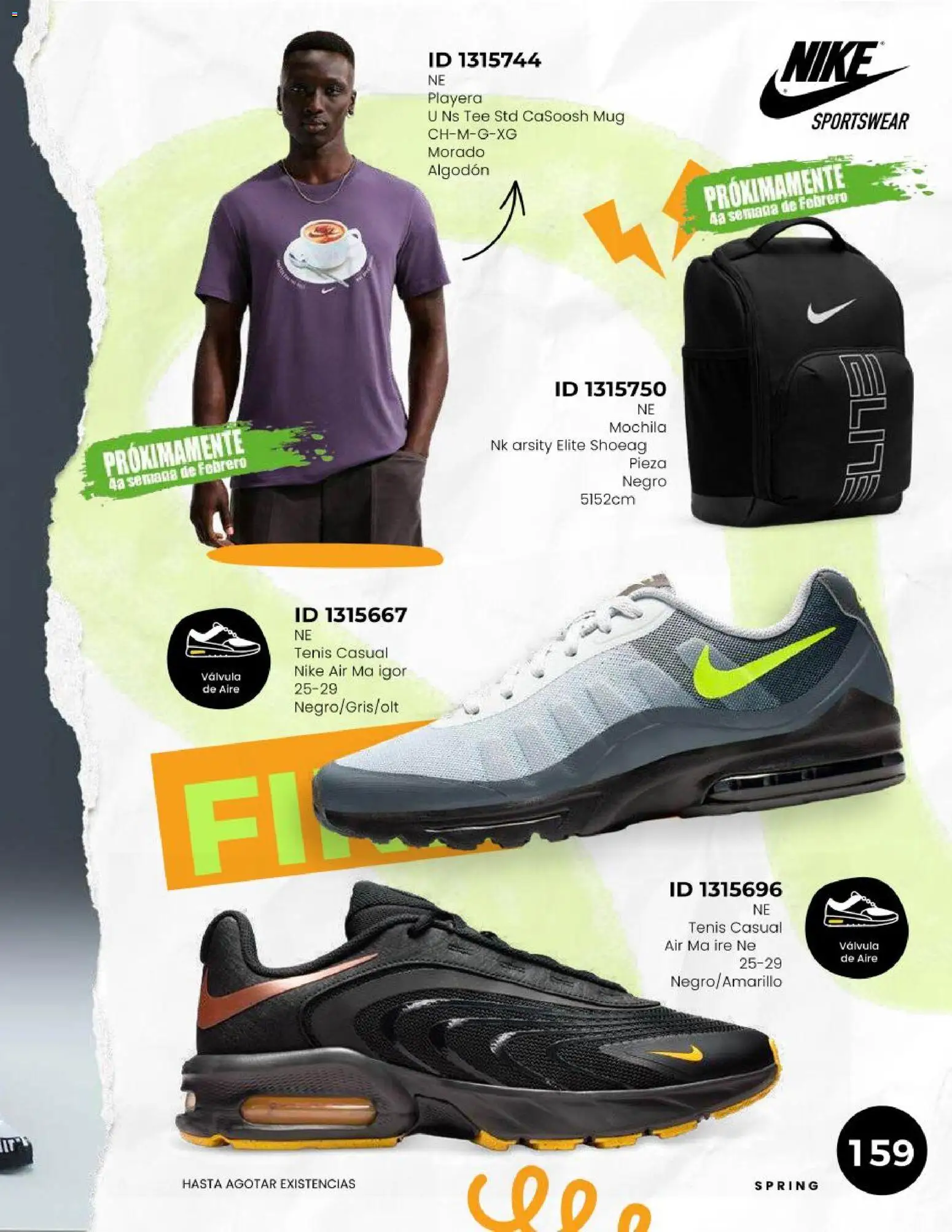 Nuevas ofertas de Price Shoes válidas en toda la República Mexicana desde el 15.02.2026. ¡Encuentra las mejores ofertas en Price Shoes catálogo ! | Página: 159 | Productos: Mochila, Algodón, Válvula, Playera