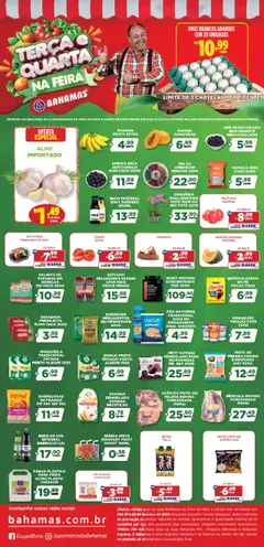 Bahamas Supermercados - Ofertas Terça e Quarta na Feira - Pré-Visualização do folheto da loja Bahamas Supermercados, válido de 21.10.2025 | Página: 1