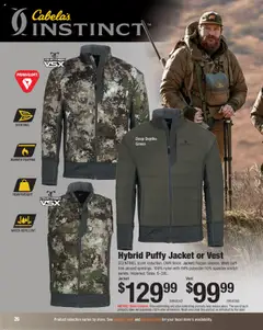 Cabela's Hunting Master 25 - valid from 11.08.2025 | Page: 26 | Products: Trim, Vest, Jacket