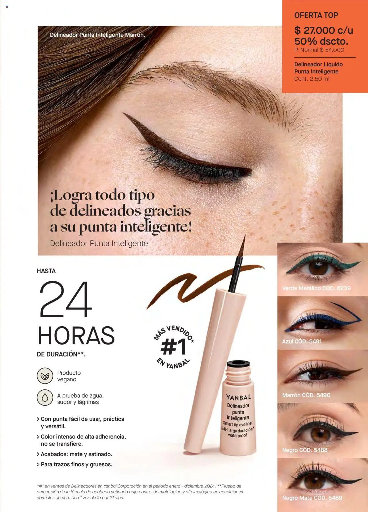 Yanbal revista - valida desde el 24.05.2025 | Página: 75 | Productos: Top, Delineador