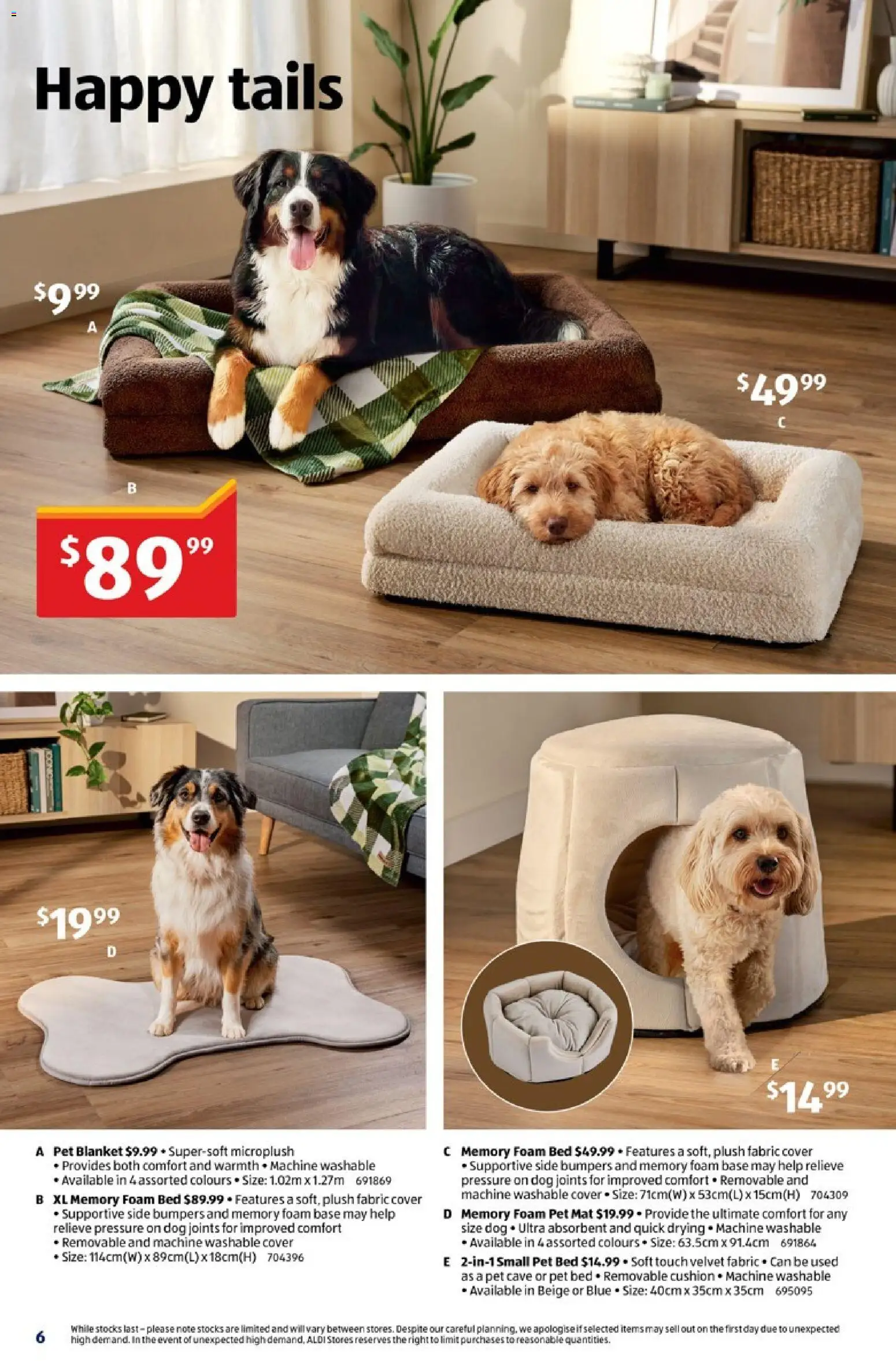 Aldi catalogue - valid from 25.02.2026 | Page: 6 | Products: Bed, Blanket