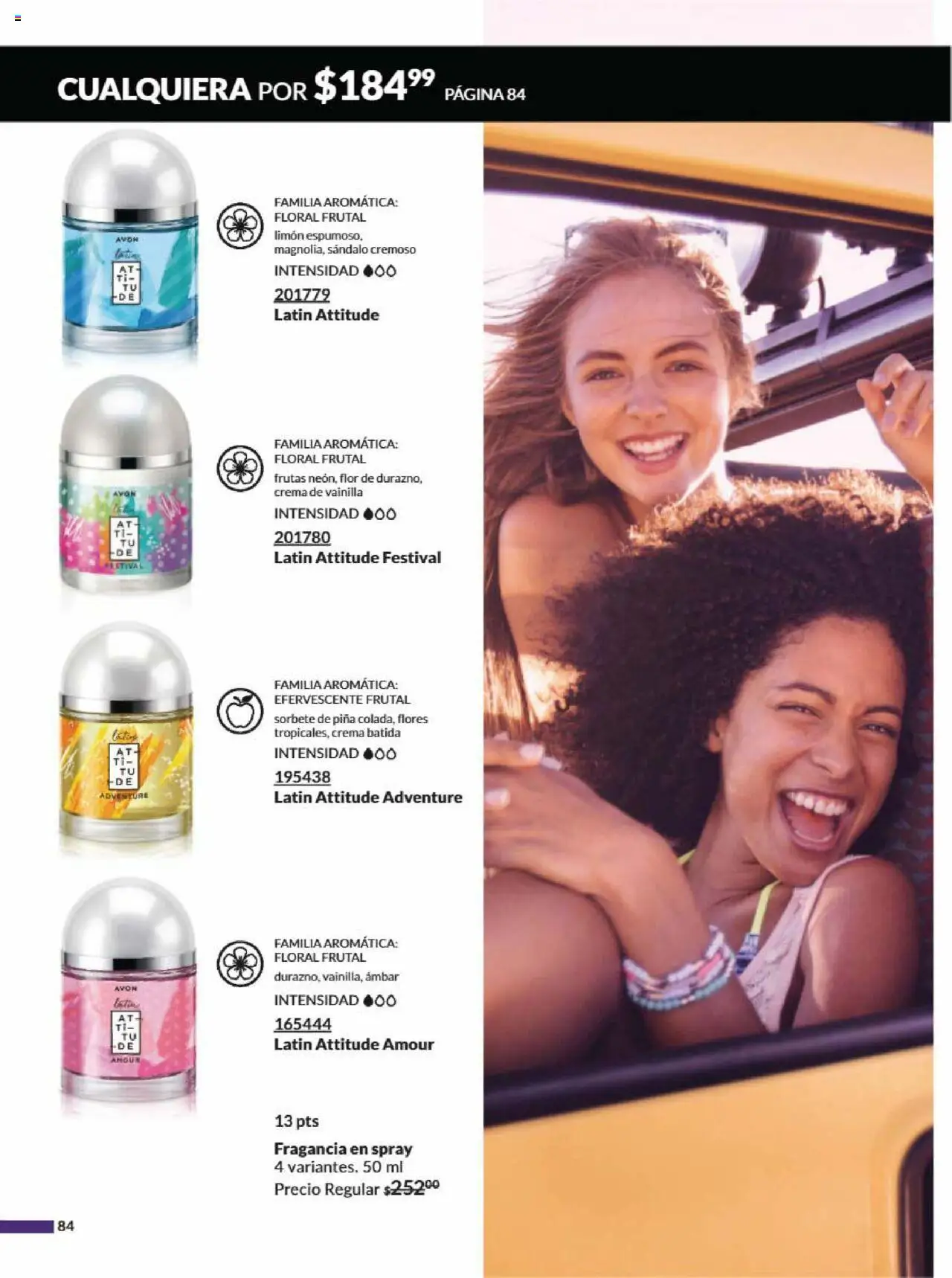 Nuevas ofertas de AVON válidas en toda la República Mexicana desde el 09.08.2025. ¡Encuentra las mejores ofertas en AVON - Campaña 13 2025! | Página: 92 | Productos: Crema, Limón, Piña
