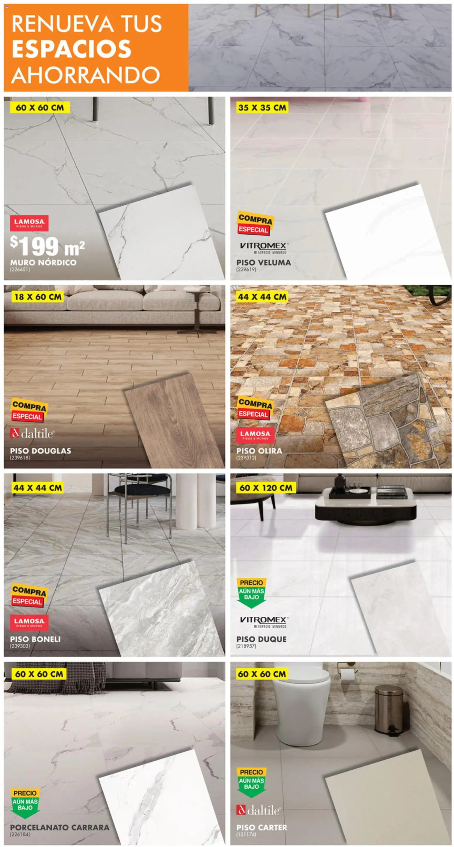 Nuevas ofertas de Home Depot válidas en toda la República Mexicana desde el 12.02.2026. ¡Encuentra las mejores ofertas en Home Depot catálogo! | Página: 7