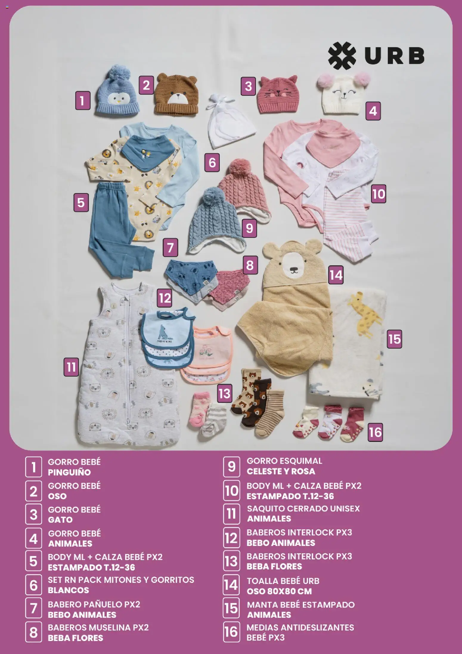 Jumbo - Catálogo URB | Otoño & Invierno │ válido desde el 17.04.2026 | Página: 27 | Productos: Toalla, Body, Pañuelo, Medias