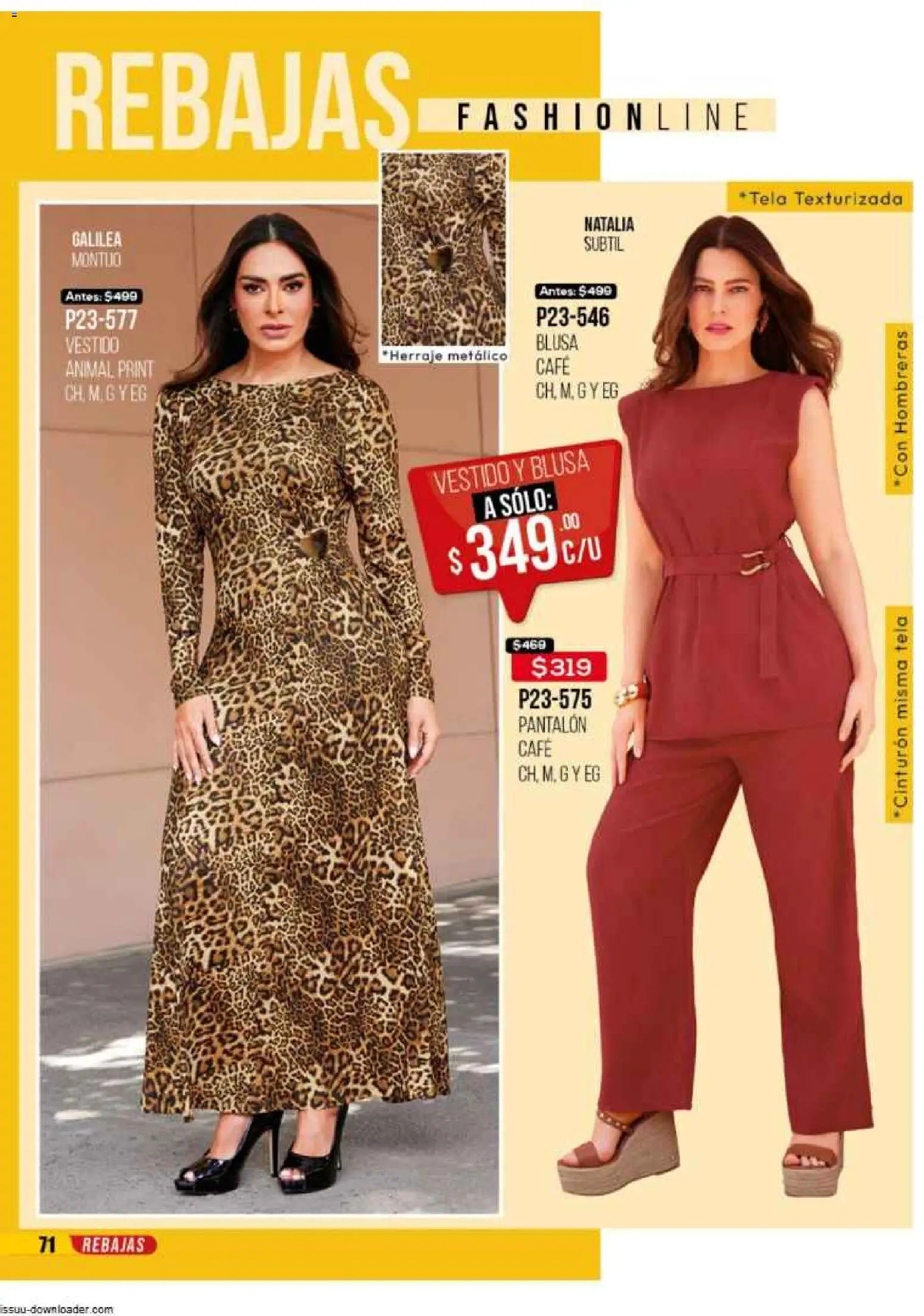 Nuevas ofertas de Cklass válidas en toda la República Mexicana desde el 31.10.2025. ¡Encuentra las mejores ofertas en Cklass catálogo Super Rebajas Ropa! | Página: 74 | Productos: Blusa, Café, Vestido