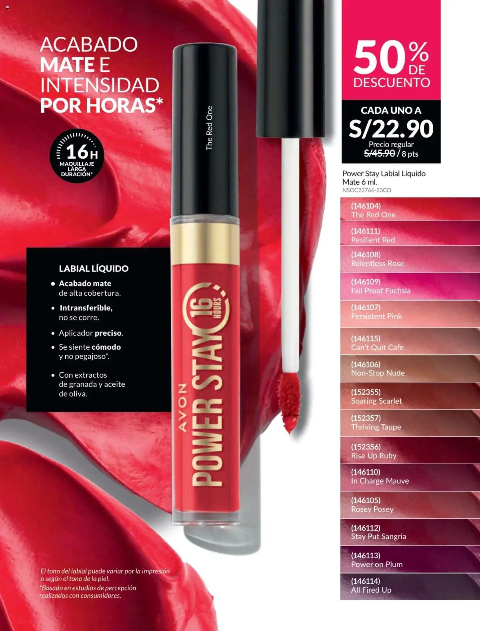 Catálogo Avon válido desde 31.01.2026 | Página: 11 | Productos: Aceite, Café, Maquillaje