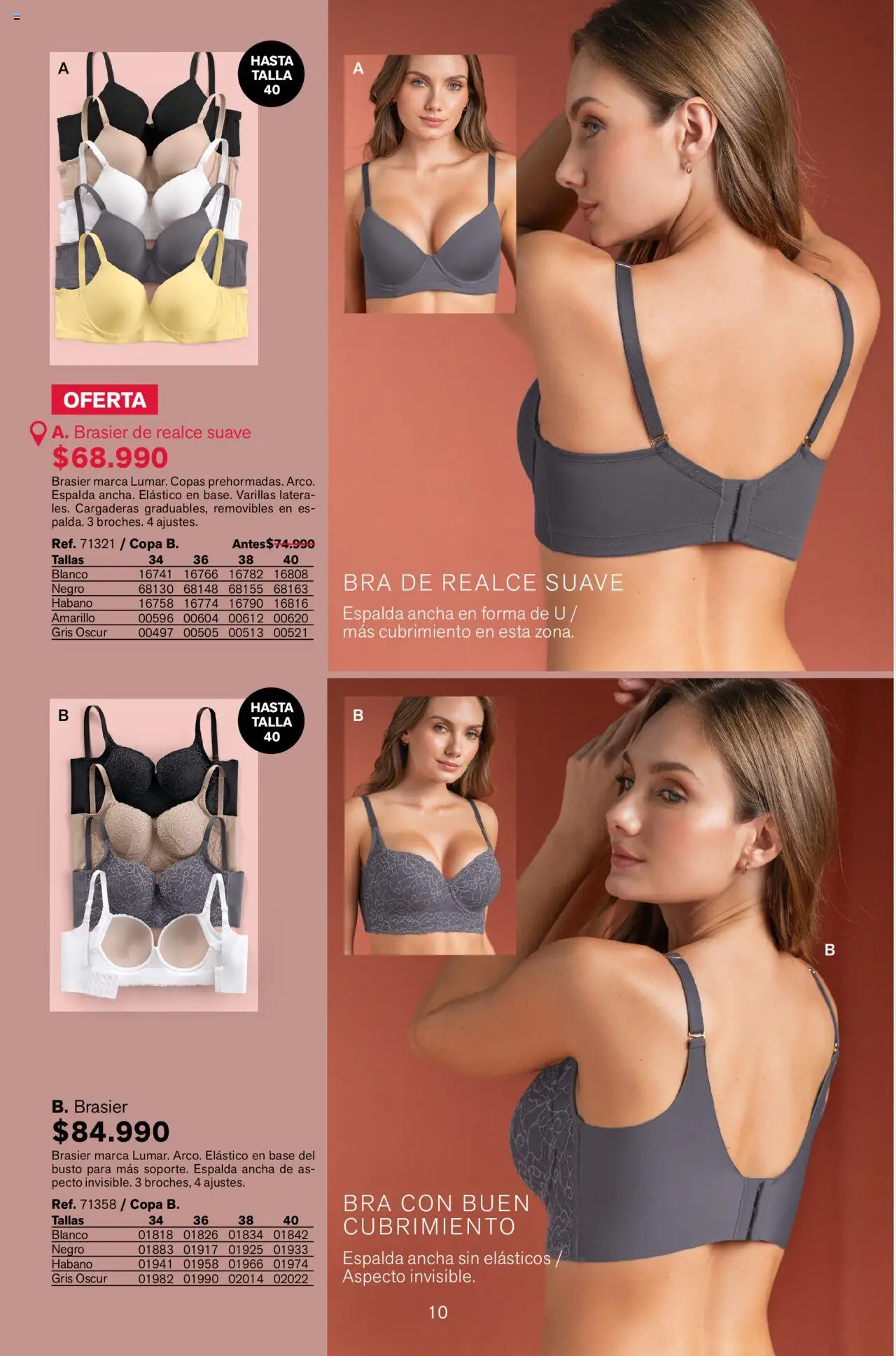 Leonisa revista - valida desde el 12.09.2025 | Página: 10 | Productos: Brasier