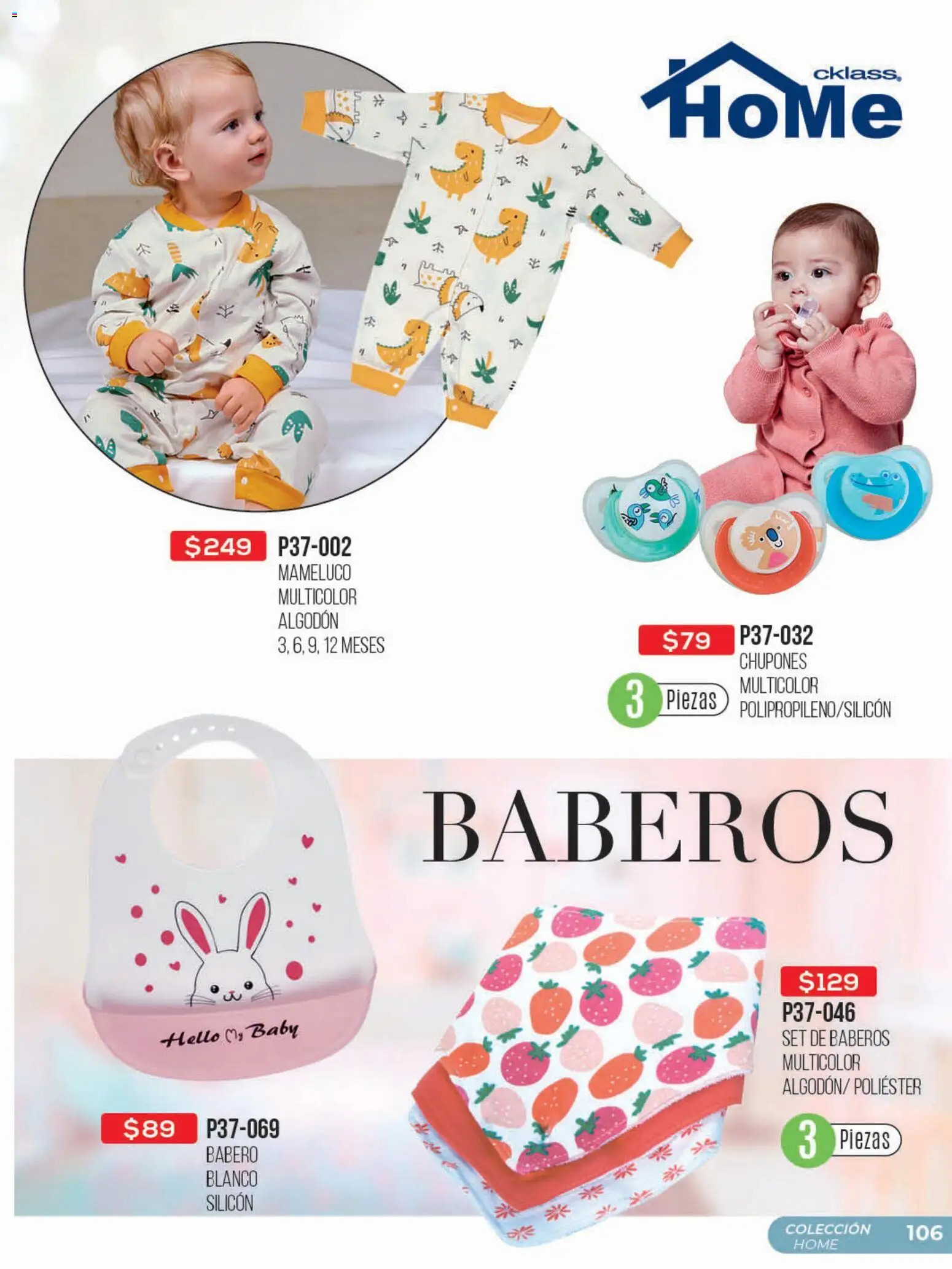 Nuevas ofertas de Cklass válidas en toda la República Mexicana desde el 16.02.2026. ¡Encuentra las mejores ofertas en Cklass catálogo Promo Semanal! | Página: 107 | Productos: Algodón, Mameluco