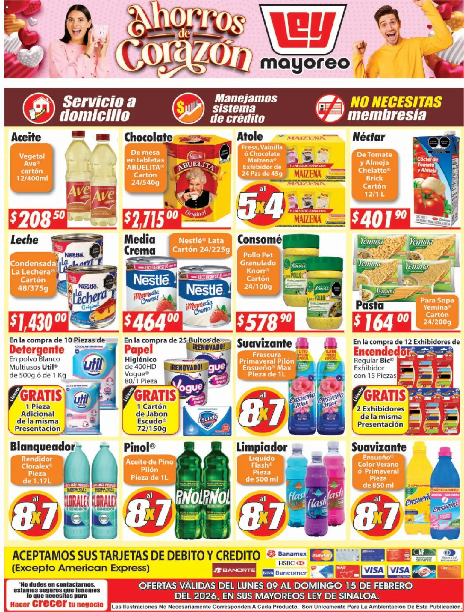 Nuevas ofertas de Casa Ley válidas en toda la República Mexicana desde el 09.02.2026. ¡Encuentra las mejores ofertas en Casa Ley folleto Sinaloa! | Página: 2