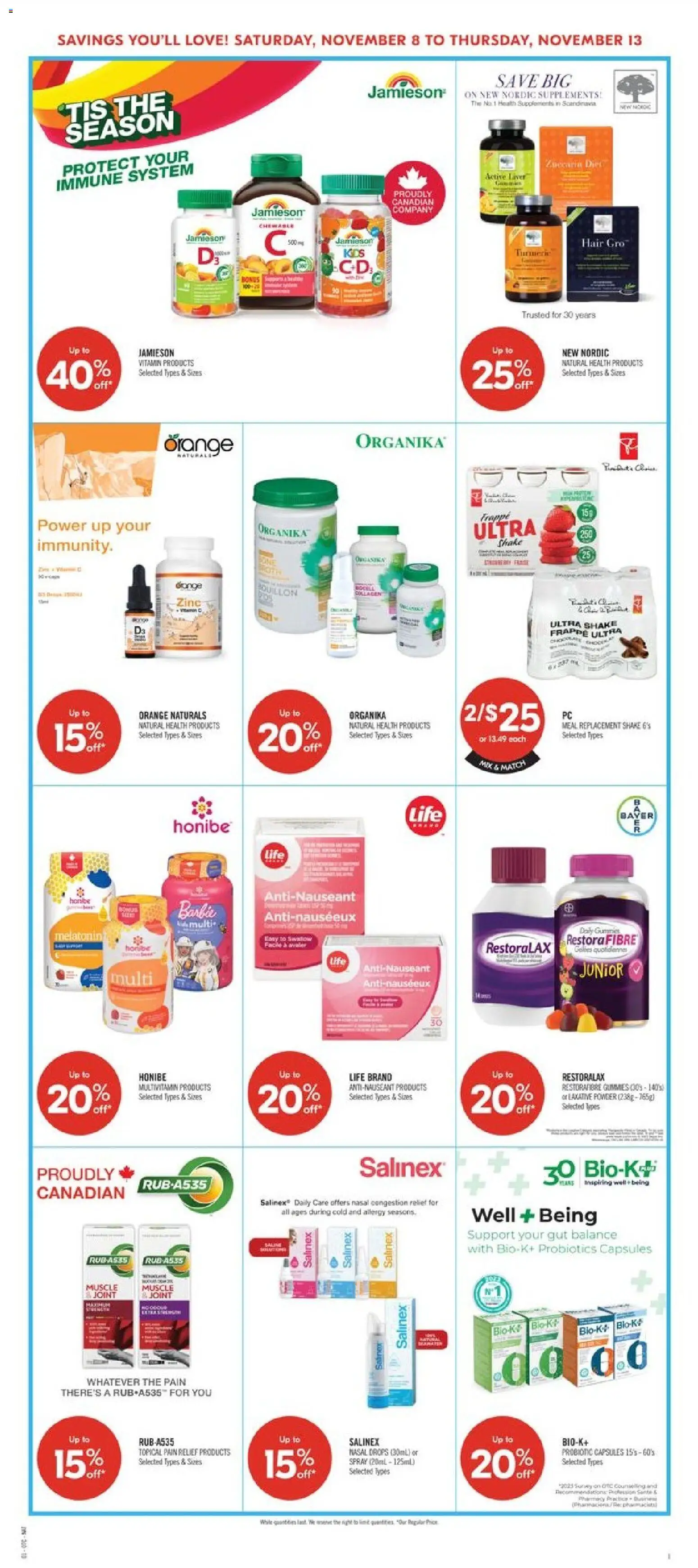 Shoppers flyer valid from 08.11.2025 | Page: 15