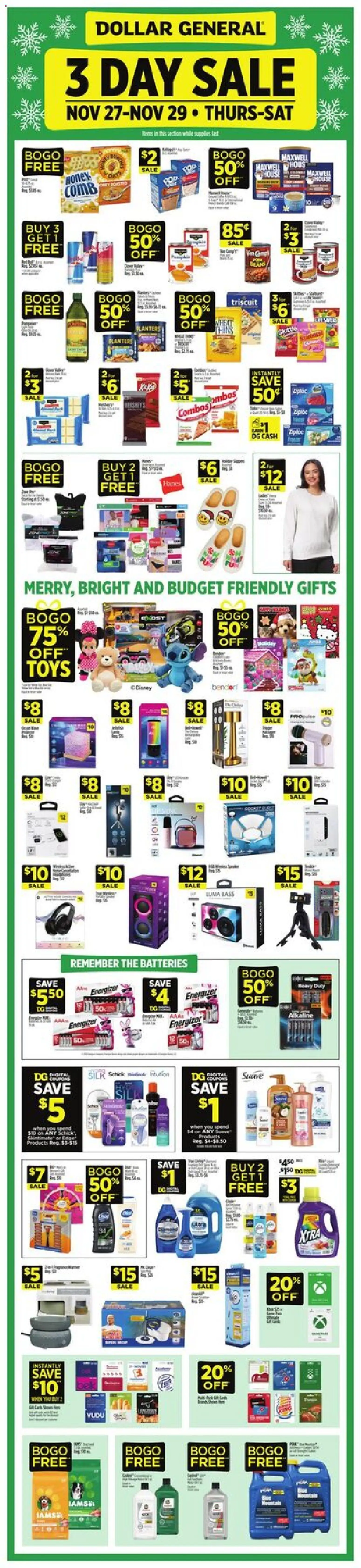 Dollar General Black Friday - valid from 23.11.2025 | Page: 3