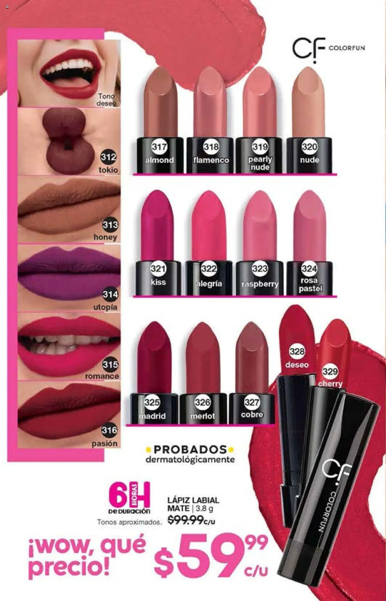 Nuevas ofertas de Fuller válidas en toda la República Mexicana desde el 15.10.2025. ¡Encuentra las mejores ofertas en Fuller - Campaña 14 2025! | Página: 140 | Productos: Pastel, Mate, Lápiz labial